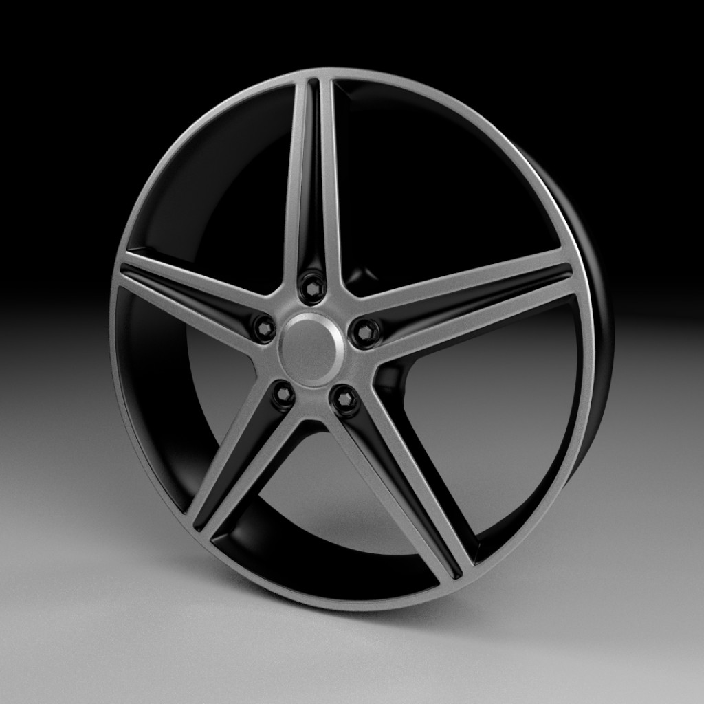 High-Poly Wheel 3 preview image 1
